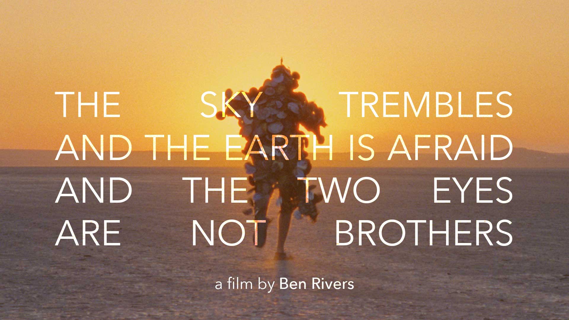 The Sky Trembles and the Earth is Afraid and the Two Eyes Are Not Brothers - image