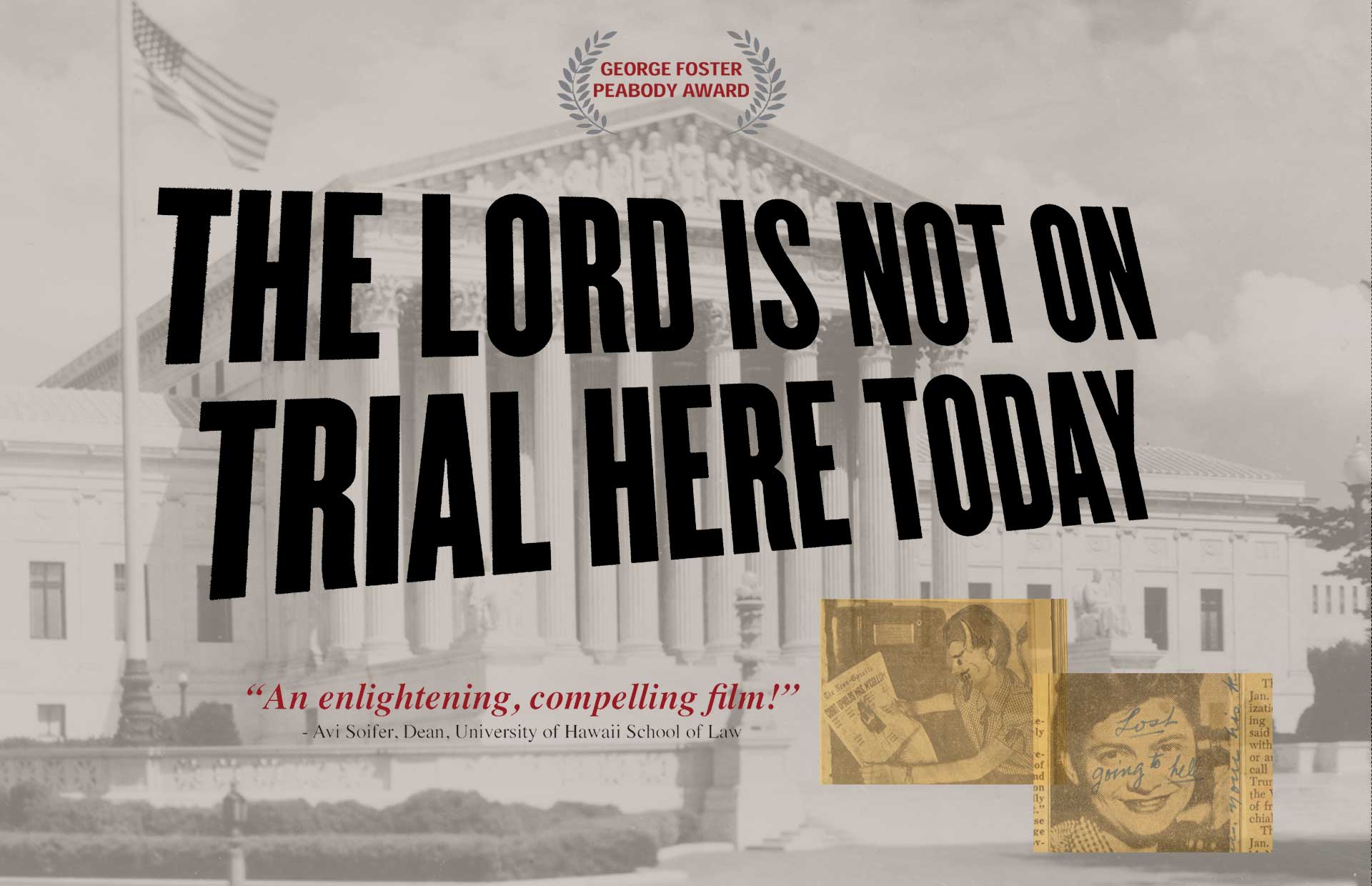The Lord Is Not On Trial Here Today - image